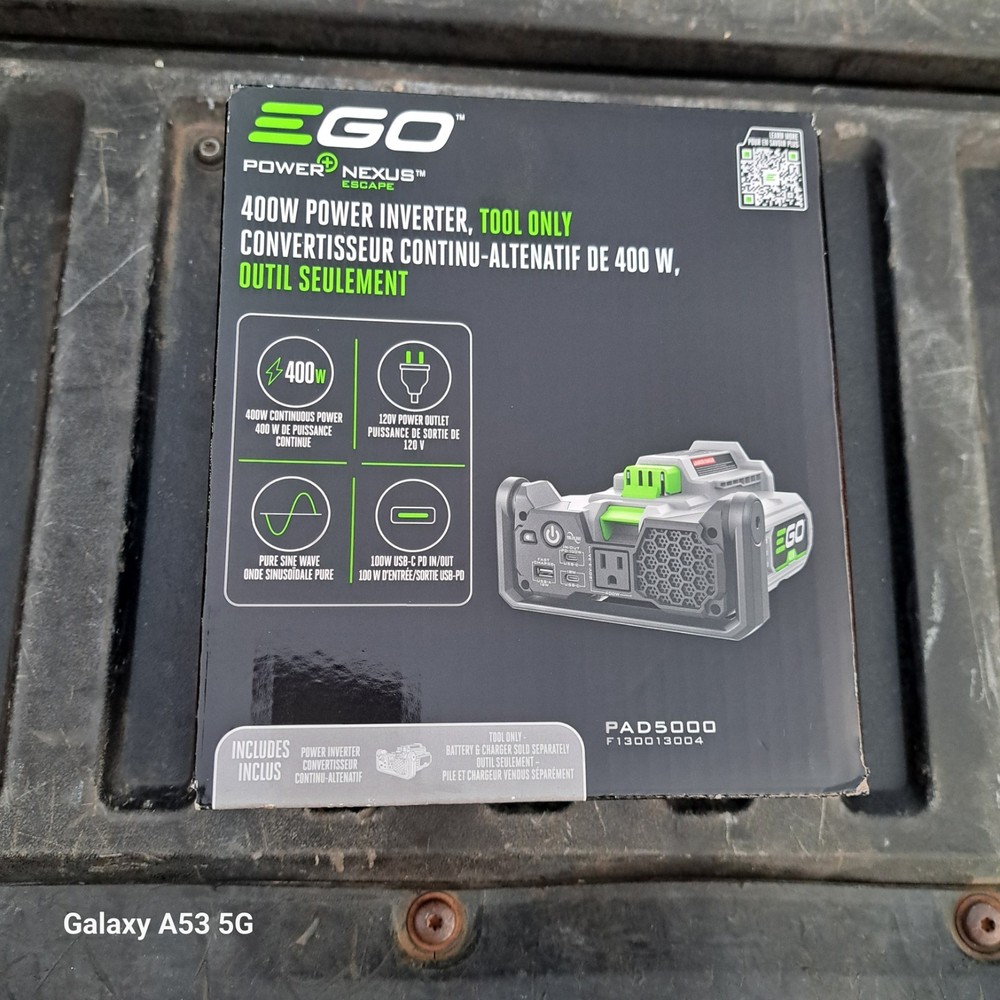 BRAND NEW EGO Power+ Nexus Escape 400W Inverter – PAD5000