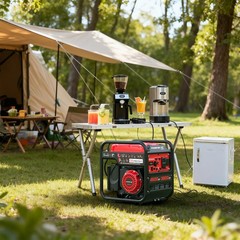 4500W Portable Inverter Generator with CO Alarm, Low Noise, 223cc Displacement