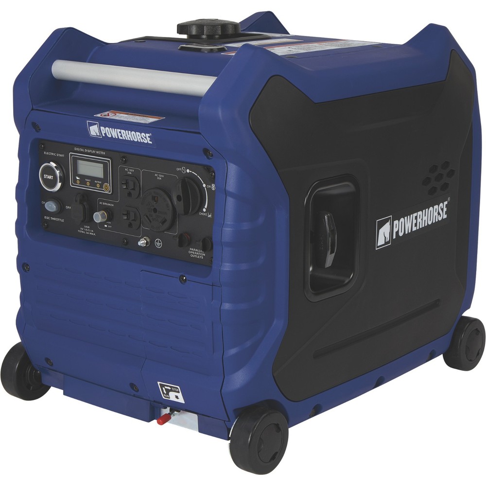 Powerhorse Inverter Generator 4500 Surge Watts 3500 Rated Watts – Electric Start