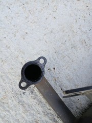 Generac Gtv760 MUFFLER Oem Used No Baffle READ DSC