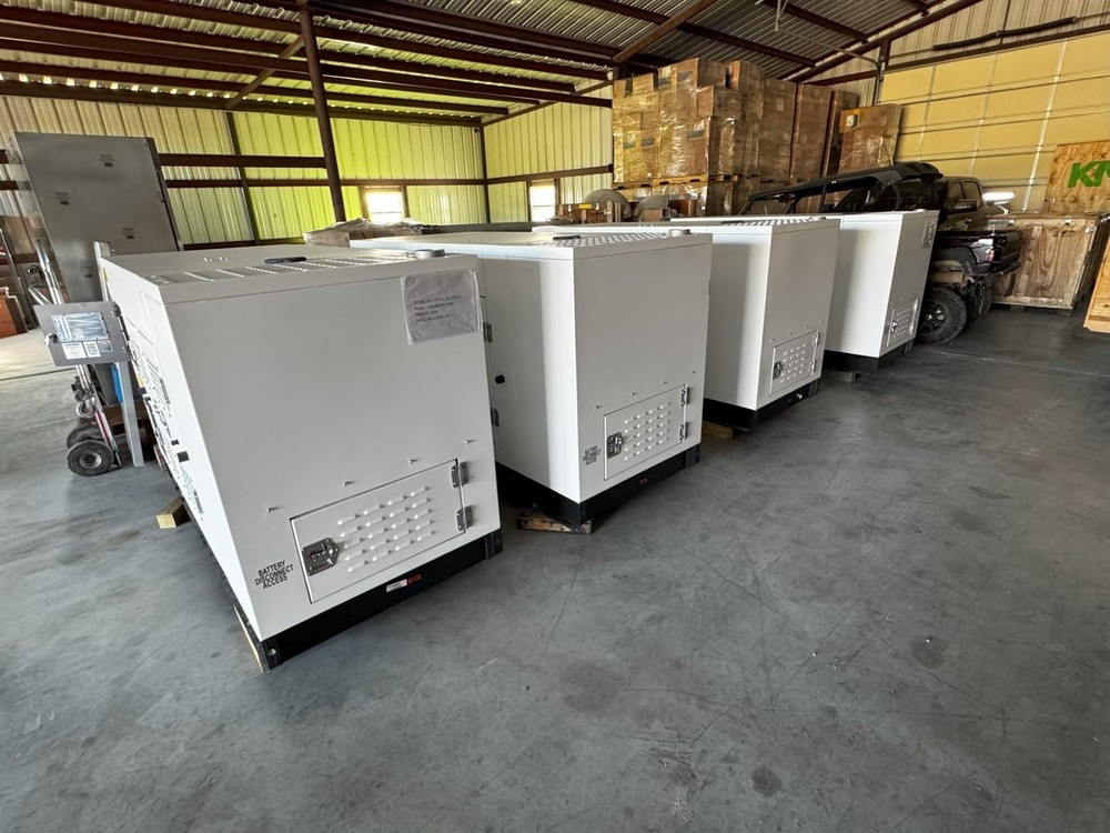 QTY (4) 2023 22kW CK Power Ng Gensets