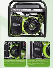Gasoline Generator Sets 3/5/7/10 KW Small Outdoor Home Use Generators 220v