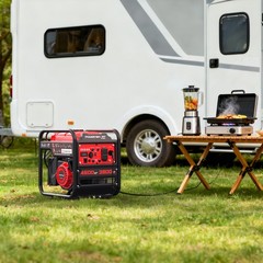 4500W Portable Inverter Generator with CO Alarm, Low Noise, 223cc Displacement