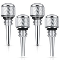 4PCS 55201 Magnetic Oil Dipstick, Aluminum Magnetic Oil Dipstick Replacement
