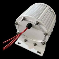 10000W Permanent Magnet Generator 380V Low Speeds 3 Phase With DC Motor