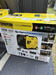 Champion 5500W Wireless Start Dual Fuel Inverter Generator 201408 *PICKUP ONLY*