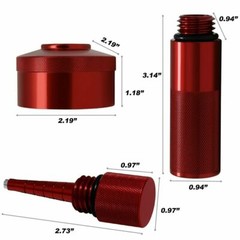 Extended Gas Cap Oil Change Funnel Magnetic Dipstick For Honda Generator EU2200i
