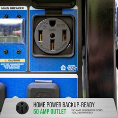 DuroMax XP15000HXT 15,000 Watt Electric Start Tri-Fuel Portable Generator