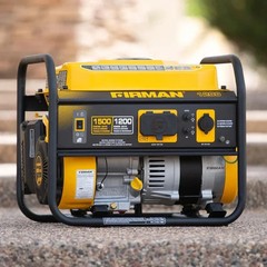 Firman 1500/1200W Recoil Start Gas Portable Generator – Reliable Power Backup.