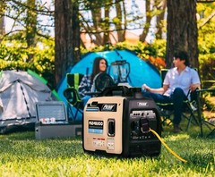 Pulsar 4,000-W Ultra-light Super Quiet Portable RV Ready Gas Inverter Generator