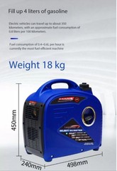 Portable Quiet Range Extenders for Two Three- and Four-wheeled Electric Vehicles