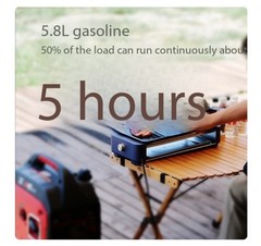 Quiet Inverter Gas Generator 220V Small Household Outdoor Emergency Power Supply