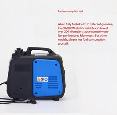 Range Extender Generator Battery Two-Wheelers 48/84V No Installation Required