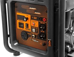 WEN Gn400I Rv-Ready 4000-Watt Open Frame Inverter Generator, CARB Compliant, Bla