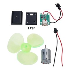 Portable Wind Power Generators Set Windmills Science Teaching Tool Easy to Use