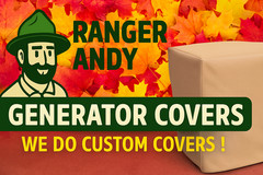 NEW GENERATOR COVER HONDA EU7000is EU6500is DELUXE RV TOP Quality Black Popular