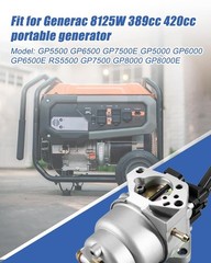 Carburetor Replacement for Generac GP5500 GP6500 GP7500E RS5500 Portable Generat