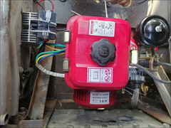 12v-24V 6KW Parking Air Conditioning Gasoline Generator diesel fuel Truck