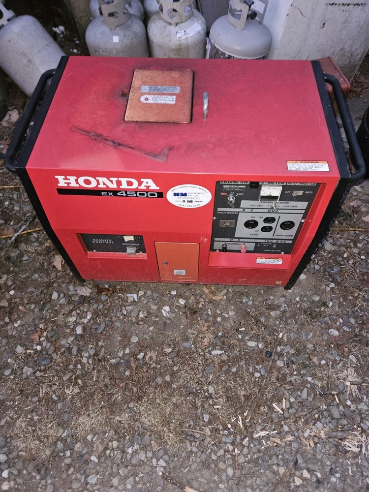 Honda Ex 4500 Generator For Parts Repair In NY