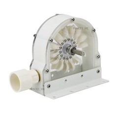 100-300W 500-4000RPM Pelton Wheel Impulse Pelton Turbine with Adapter to DIY