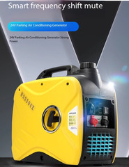24V 3000W Parking Air Conditioner Gasoline Generator Remote Control Start Dc
