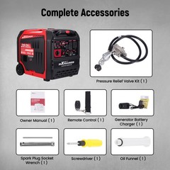 5200W Running Dual Fuel + 120/240V Generator – Remote Start for Home Backup
