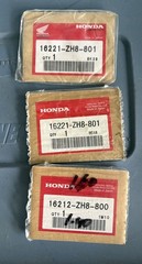 3 Honda OEM Carburetor GASKETS GX120 GX160 GX200 CARB 16221-ZH8-801