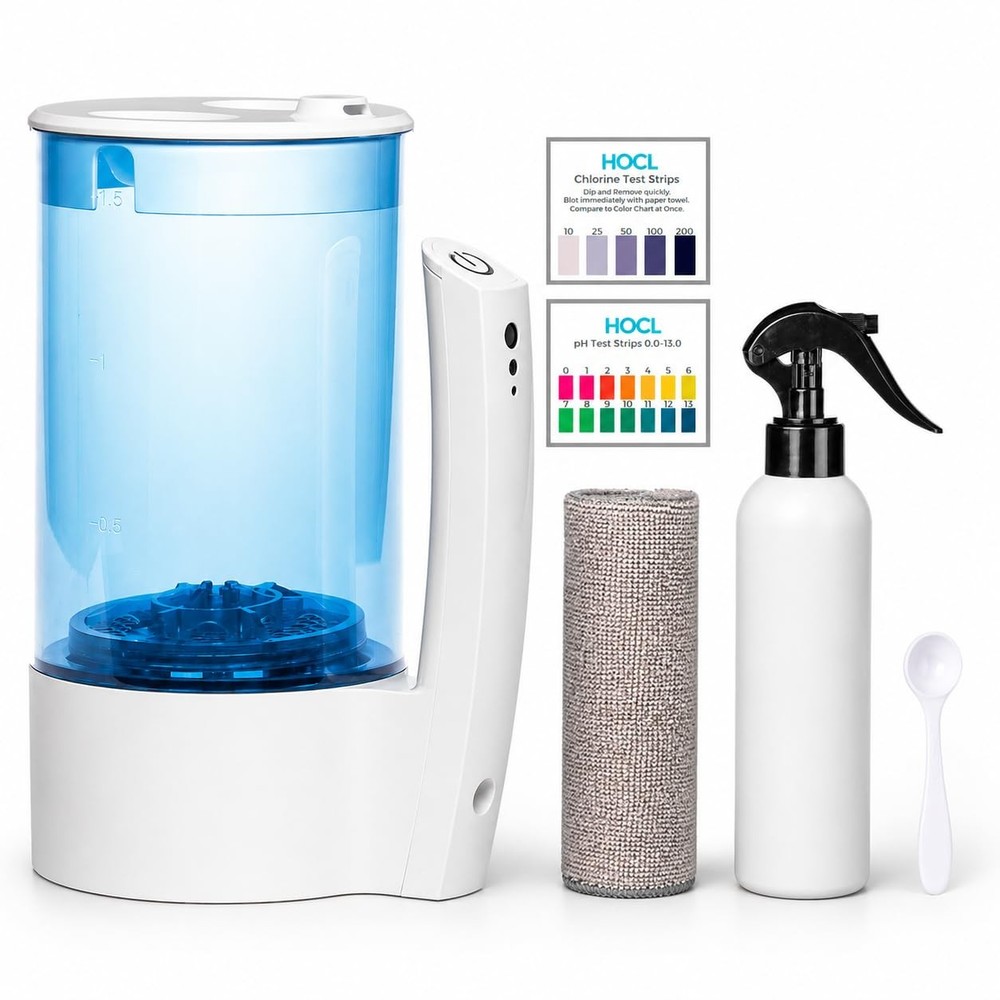 Eco One Portable HOCL Generator DIY Cleaner Disinfectant Sprayer