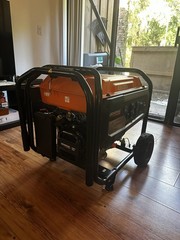 8125 / 6500-Watt Gasoline Powered Portable Generator with COSense