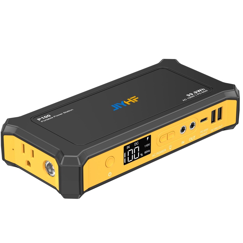 Portable Power Station 99.9Wh, Laptop Charger & Backup Orange