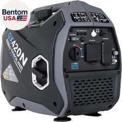 4,200W Portable Gas-Powered Quiet Inverter Generator for Home Emergency Backup,