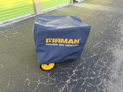 Firman Dual Power (gas or Propane). Used Twice. cover+connectors great condition