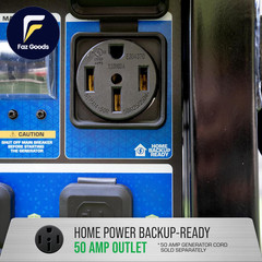 Duromax XP15000HXT 15,000 Watt Tri Fuel Portable Home Power Backup HXT Generator
