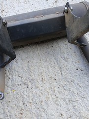 Generac Gtv760 MUFFLER Oem Used No Baffle READ DSC