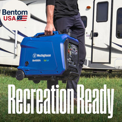 4000 Peak Watt Super Quiet Dual Fuel Portable Inverter Generator, Remote Electri