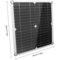 12V Solar Panel Kit with 100A Charge Controller – Complete Solar Power System