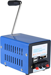 Portable Camping Generator – 20W Hand Crank, off Grid Living Supplies, Emergency