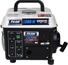 Pulsar Portable Generator 1200W 900W 2-Stroke Gas Powered