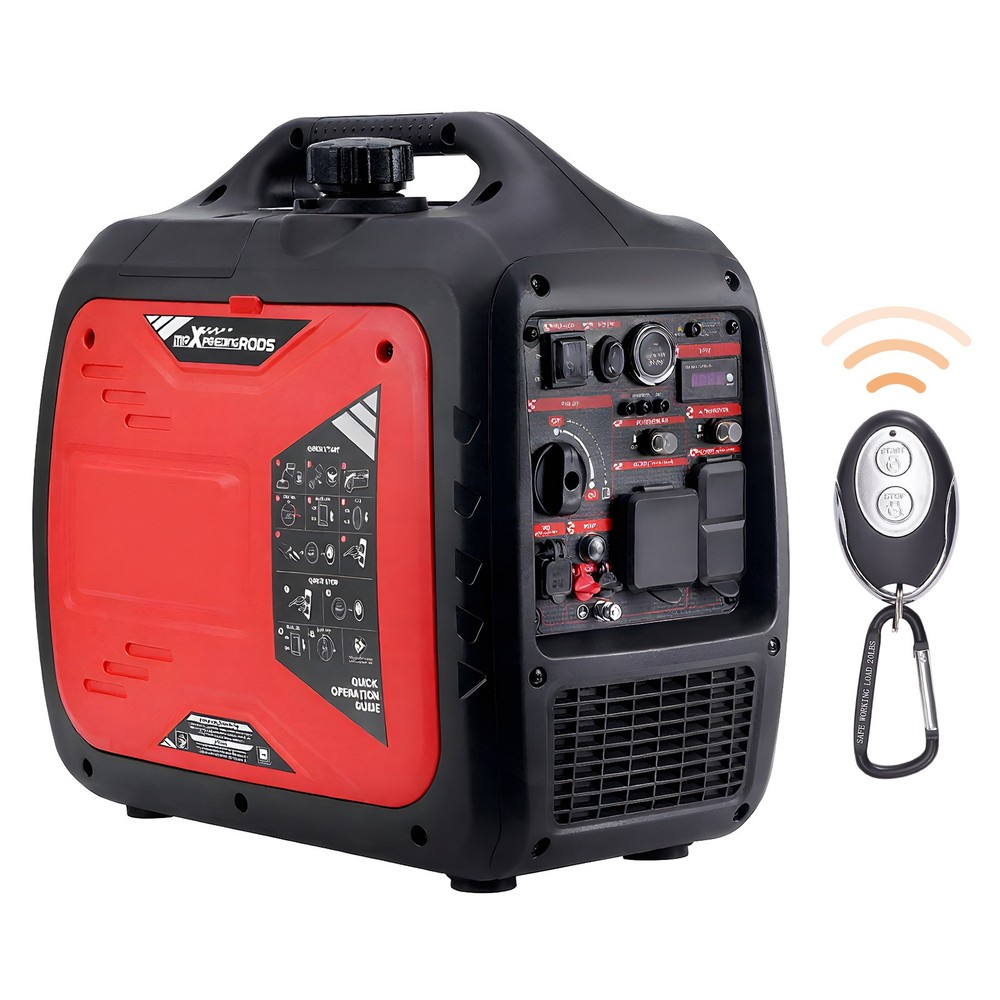 4.8KW Portable Inverter Generator Gas Powered Quiet for Camping RV Travel