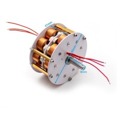 Double-Layer Disc Type Iron Core Generator Permanent Magnet Brushless Generators