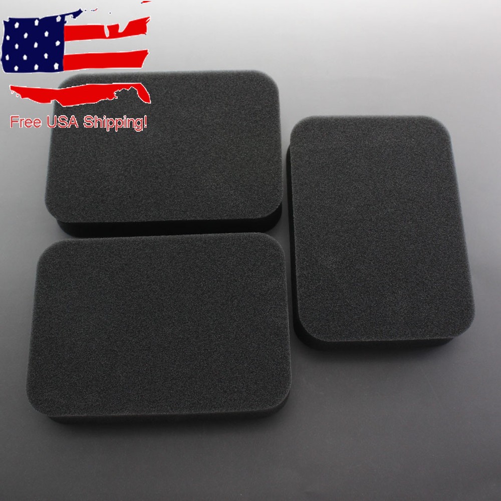 3x Air Filter For Honda GX240 GX270 GX340 GX390 EB5000 EM5000 PN 17211-899-000