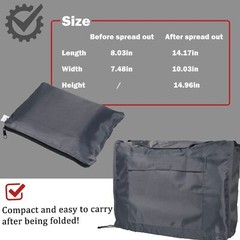 For Honda Eu2000i Eu2200i 420D Oxford Generator Cover with Storage Pocket