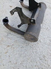 Generac Gtv760 MUFFLER Oem Used No Baffle READ DSC