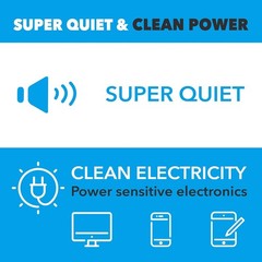 Pulsar 9,500-W Super Quiet Portable Dual Fuel Inverter Generator w/ Remote Start