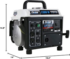 Durable 2-Stroke Portable Generator, 1200 Watts – Ideal for Outdoor Adventures
