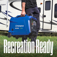 Whisper-Quiet 4000W Dual Fuel Inverter Generator with Remote Start & CO Sensor