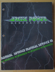 Arctic Cat AC3000GD2 Generator Service Repair Manual P/N 2255-801 Dated 1997