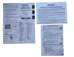 Honda GX240 GX270 GX340 GX390 Owners Manual