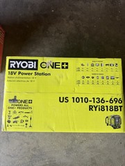 Ryobi RYi818BT ONE+ Volt Power Station Inverter 18V Tool Only