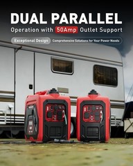 ERAYAK 4500W Portable Inverter Generator for Home Use, Super Quiet Small Generat